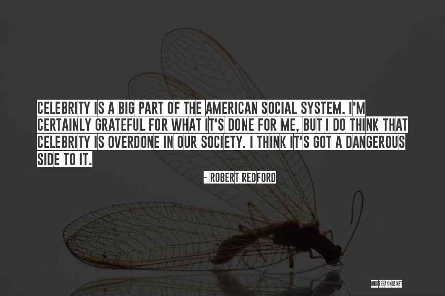 What Is Society Quotes By Robert Redford