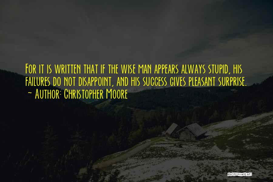 What Is Success Funny Quotes By Christopher Moore
