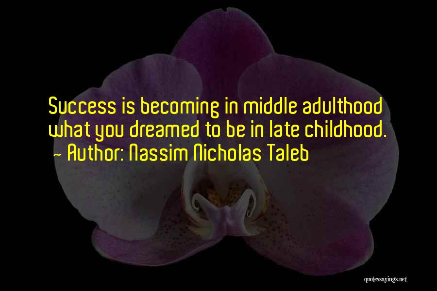 What Is Success Quotes By Nassim Nicholas Taleb