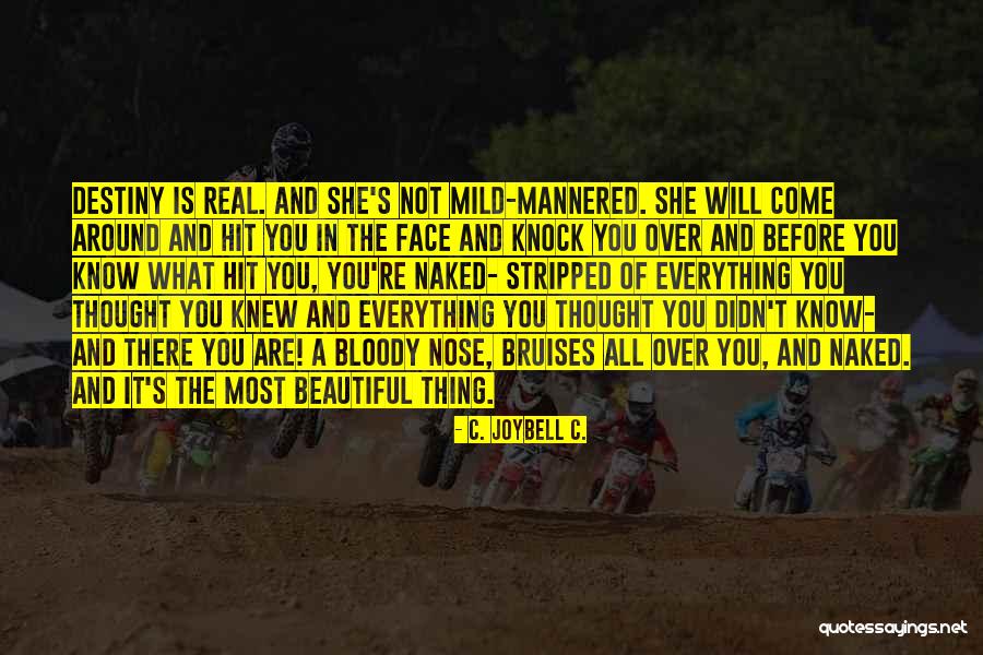 What Is The Most Beautiful Thing Quotes By C. JoyBell C. What Is The Most Beautiful Thing Quotes By C. JoyBell C.