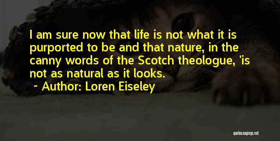 What Is The Purpose Of Life Quotes By Loren Eiseley