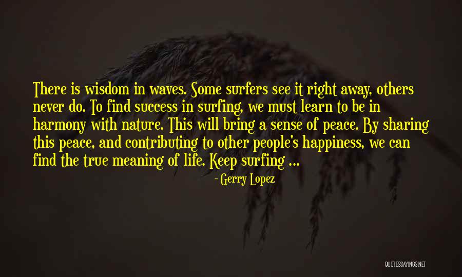 What Is The True Meaning Of Happiness Quotes By Gerry Lopez What Is The True Meaning Of Happiness Quotes By Gerry Lopez