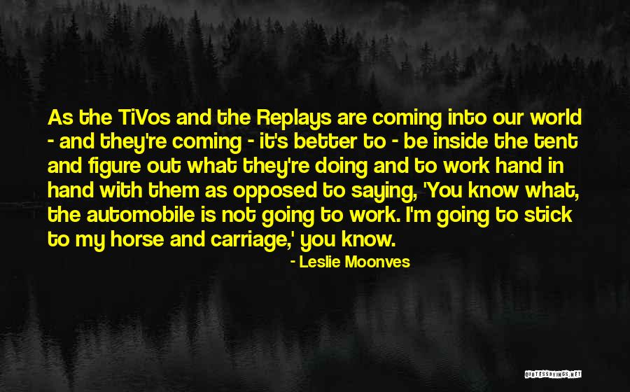 What Is The World Coming To Quotes By Leslie Moonves What Is The World Coming To Quotes By Leslie Moonves