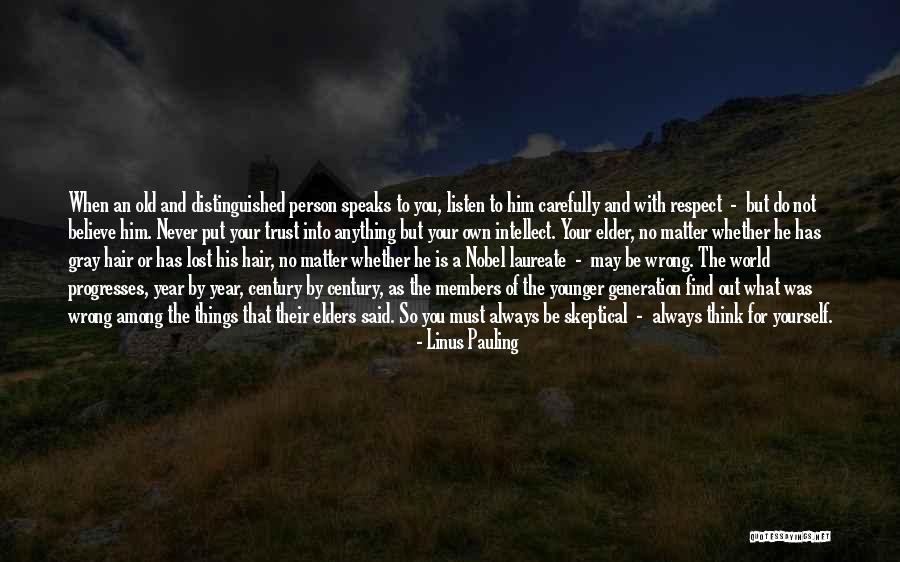 What Is Wrong With The World Quotes By Linus Pauling What Is Wrong With The World Quotes By Linus Pauling