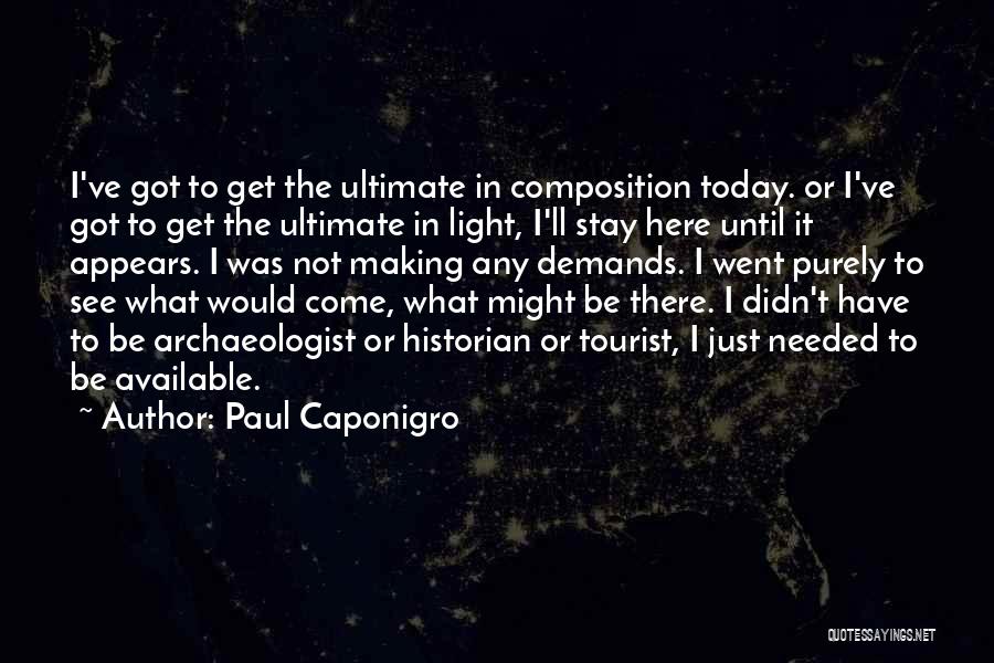 What It Appears To Be Quotes By Paul Caponigro