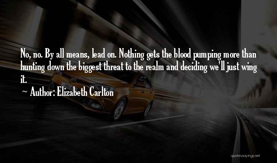 What It Means To Be A Hero Quotes By Elizabeth Carlton