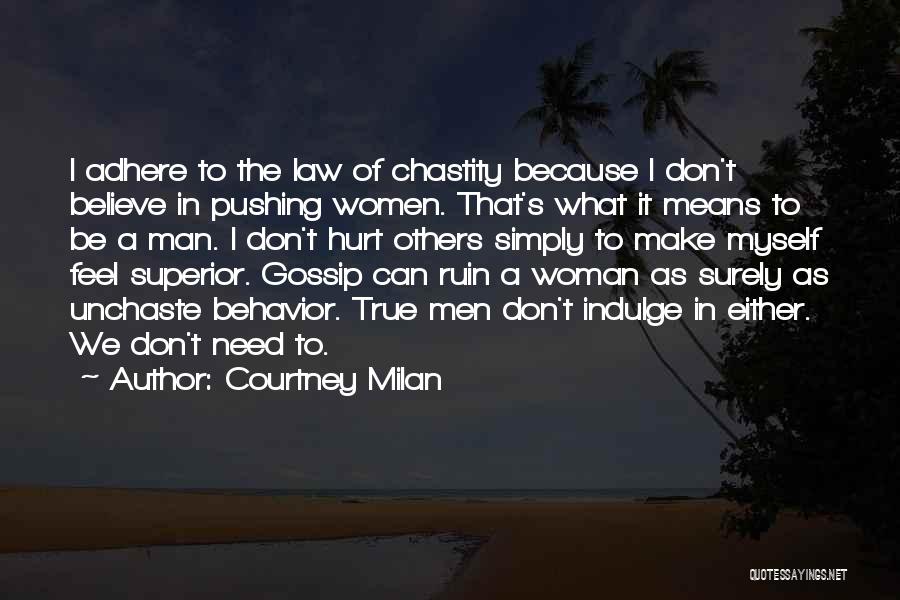 What It Means To Be A Man Quotes By Courtney Milan