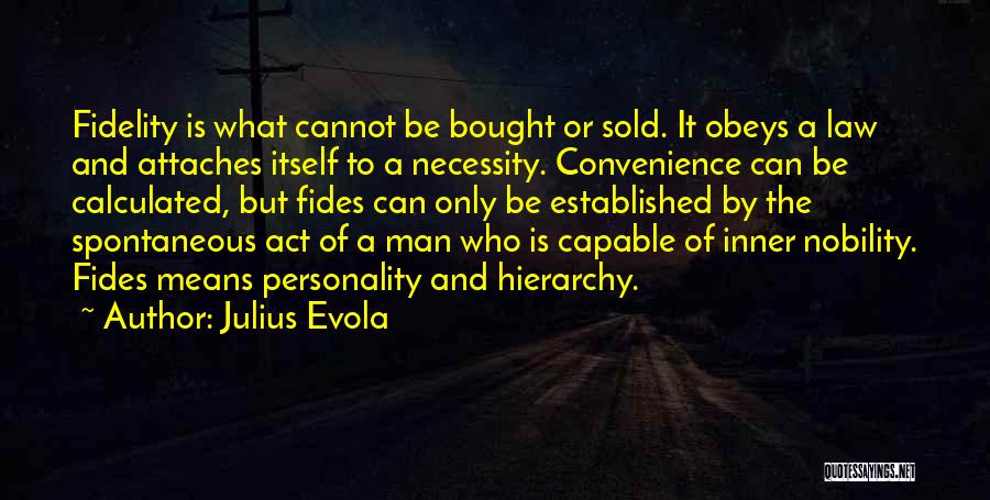 What It Means To Be A Man Quotes By Julius Evola