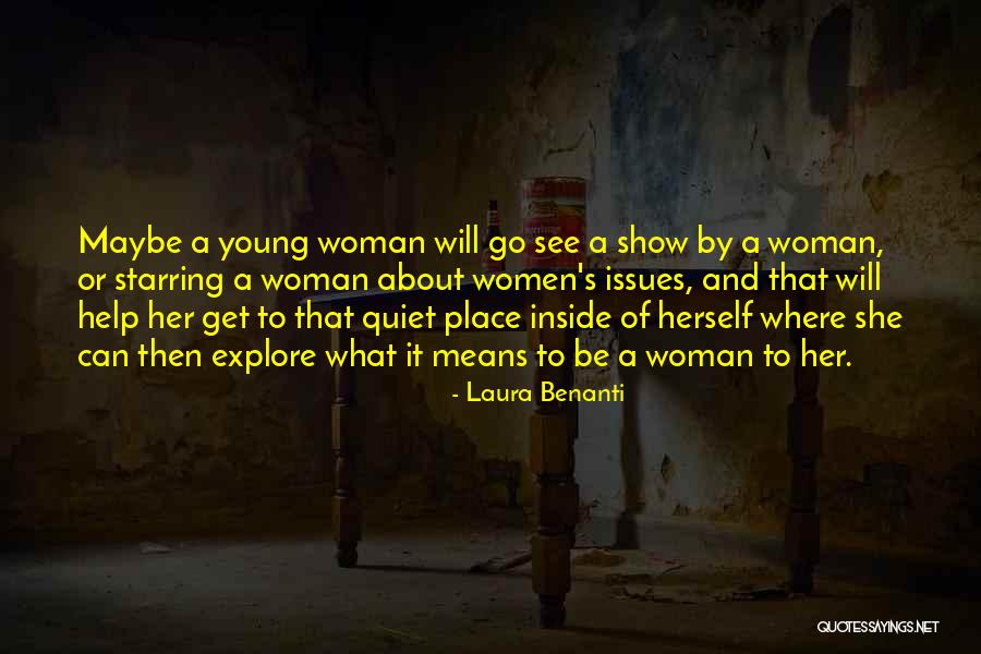 What It Means To Be A Woman Quotes By Laura Benanti