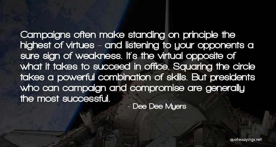 What It Takes To Be Successful Quotes By Dee Dee Myers What It Takes To Be Successful Quotes By Dee Dee Myers