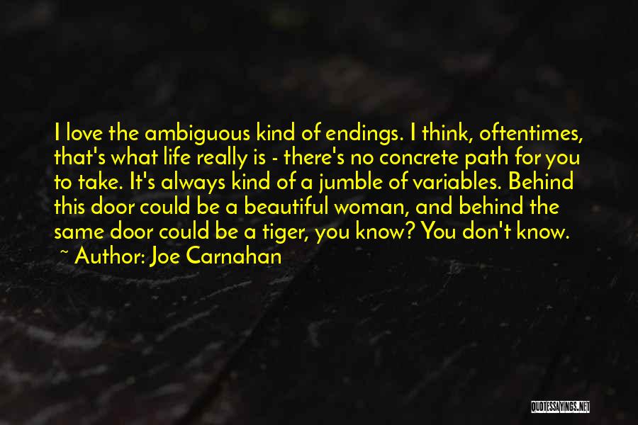 What Kind Of Love Is This Quotes By Joe Carnahan