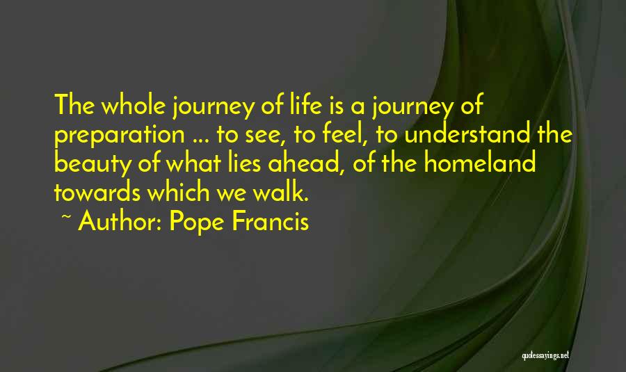 What Lies Ahead Quotes By Pope Francis