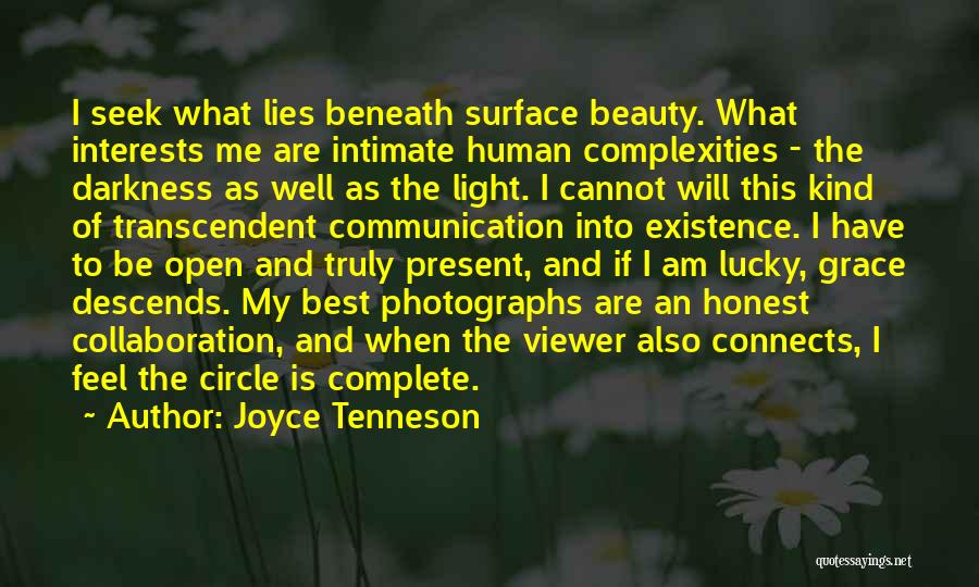 What Lies Beneath The Surface Quotes By Joyce Tenneson