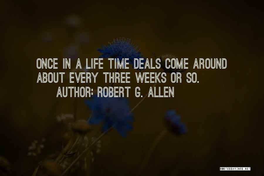 What Life Deals Quotes By Robert G. Allen