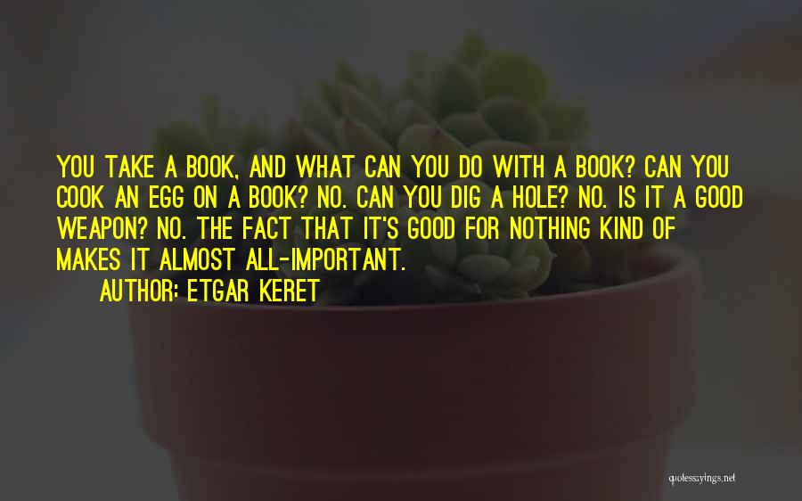 What Makes A Good Book Quotes By Etgar Keret