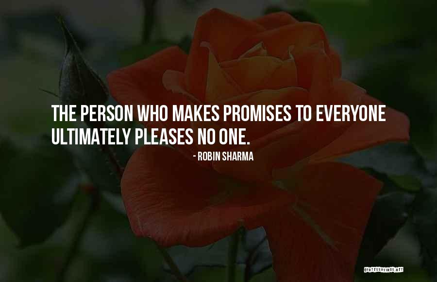What Makes A Person Who They Are Quotes By Robin Sharma