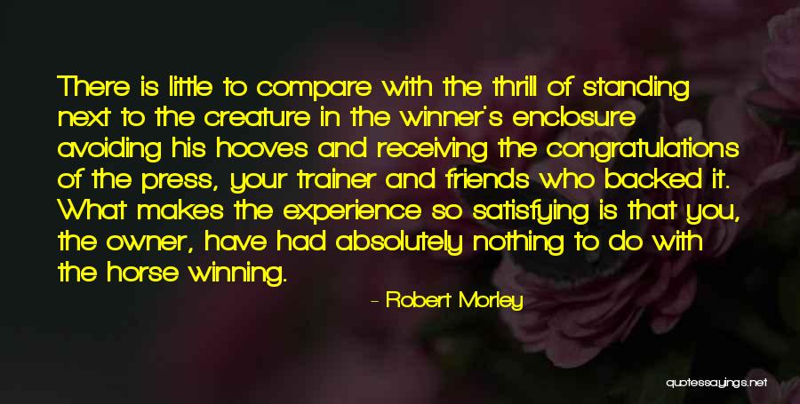 What Makes A Winner Quotes By Robert Morley What Makes A Winner Quotes By Robert Morley