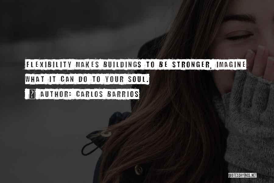 What Makes Us Stronger Quotes By Carlos Barrios