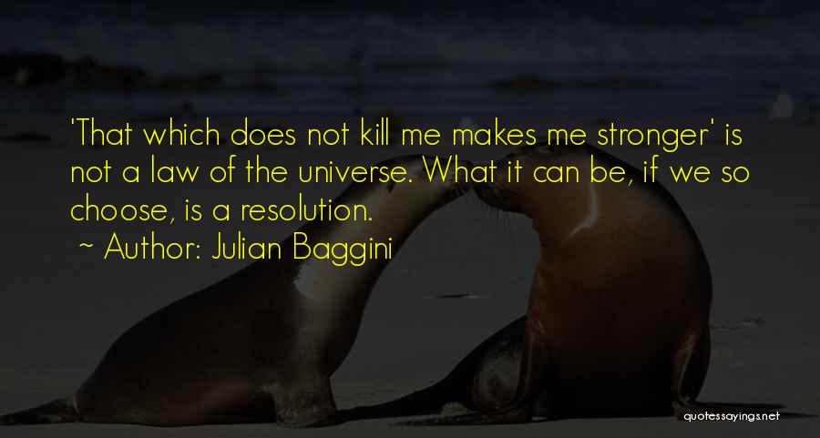 What Makes Us Stronger Quotes By Julian Baggini