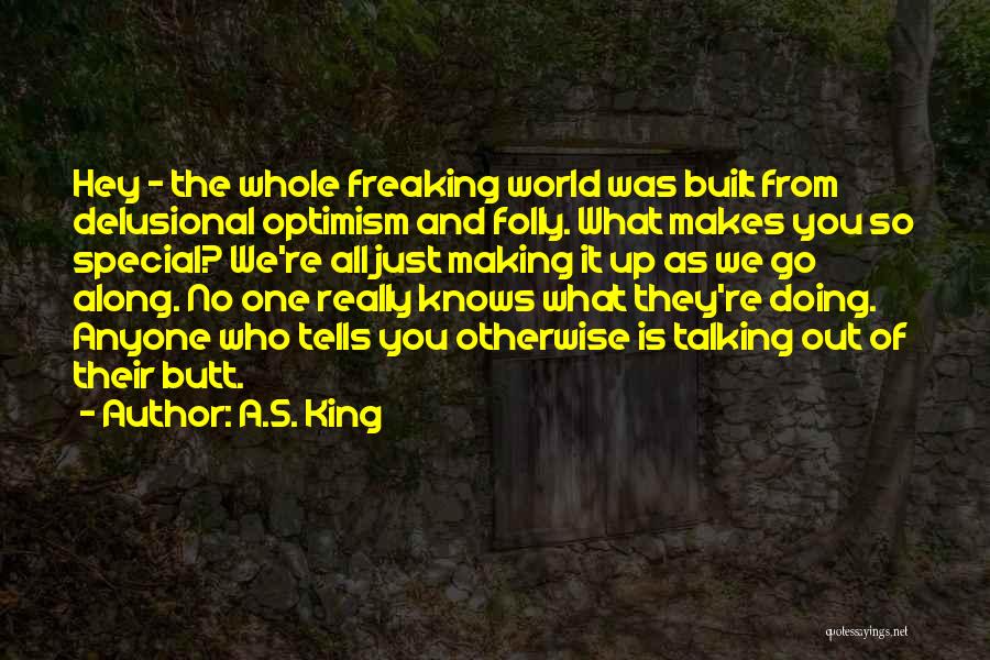 What Makes You Special Quotes By A.S. King