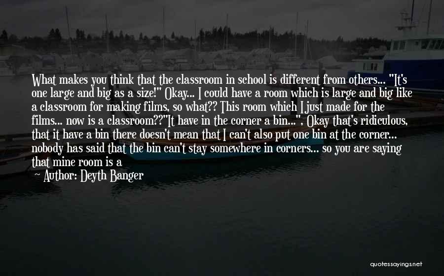 What Makes You Special Quotes By Deyth Banger