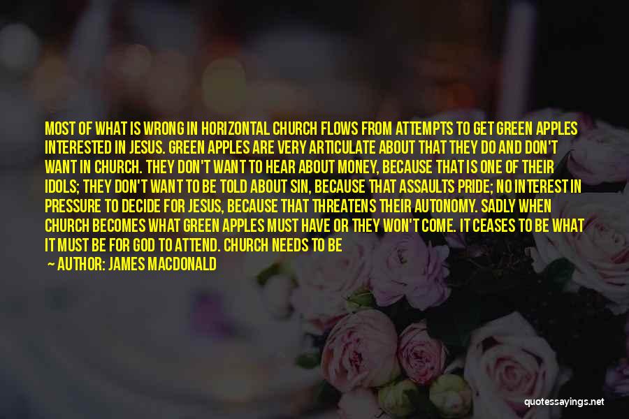 What Money Can Do Quotes By James MacDonald