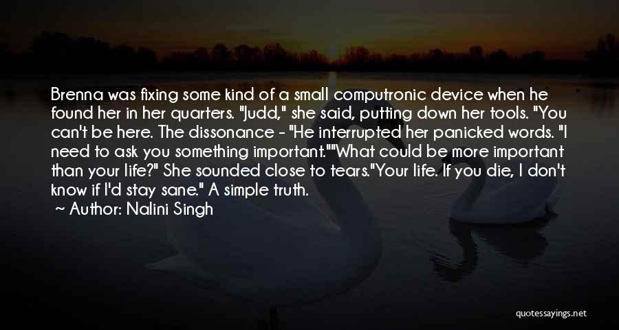 What More Can I Ask Quotes By Nalini Singh
