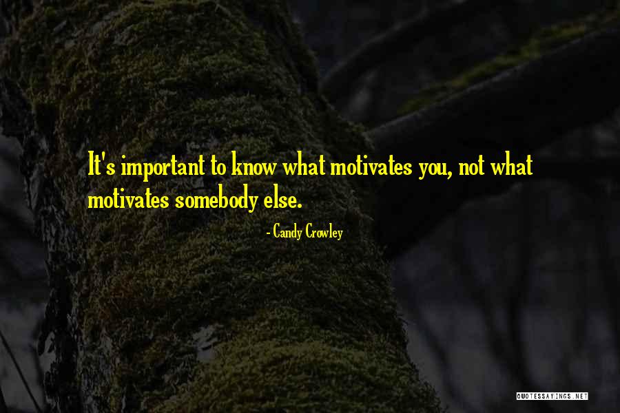 What Motivates You Quotes By Candy Crowley