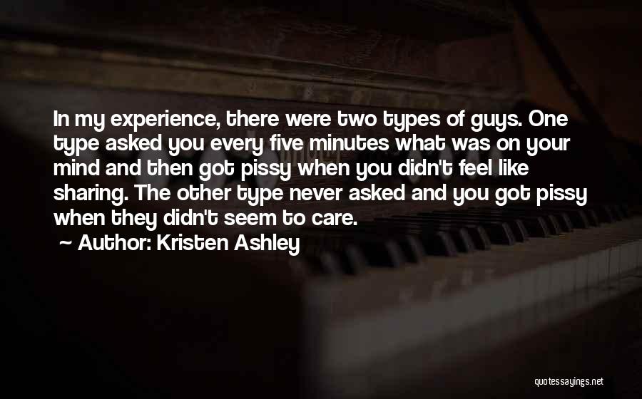 What On My Mind Quotes By Kristen Ashley