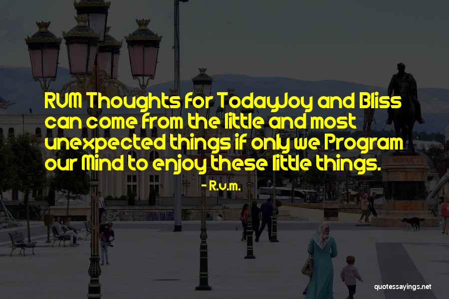 What On Your Mind Today Quotes By R.v.m.