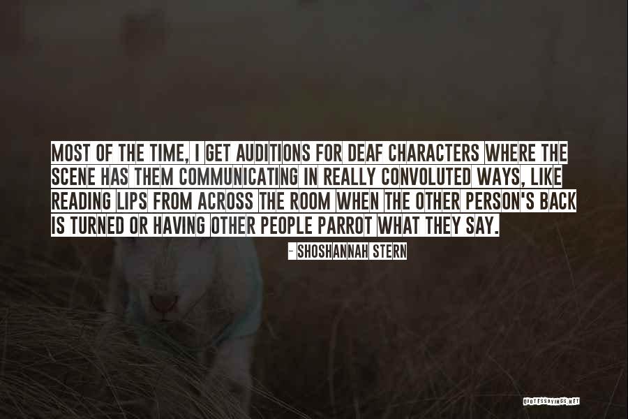 What Other People Say Quotes By Shoshannah Stern What Other People Say Quotes By Shoshannah Stern