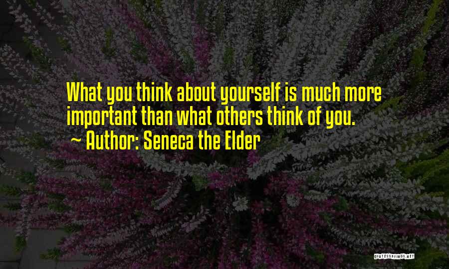 What Others Think About You Quotes By Seneca The Elder