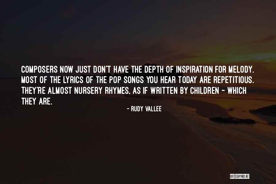 What Rhymes With Quotes By Rudy Vallee What Rhymes With Quotes By Rudy Vallee