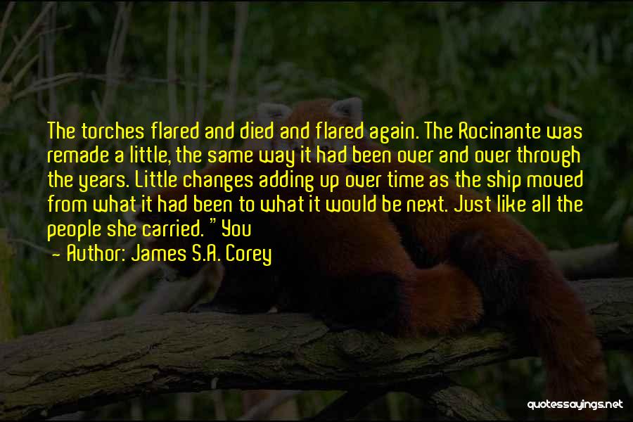 What She's Been Through Quotes By James S.A. Corey