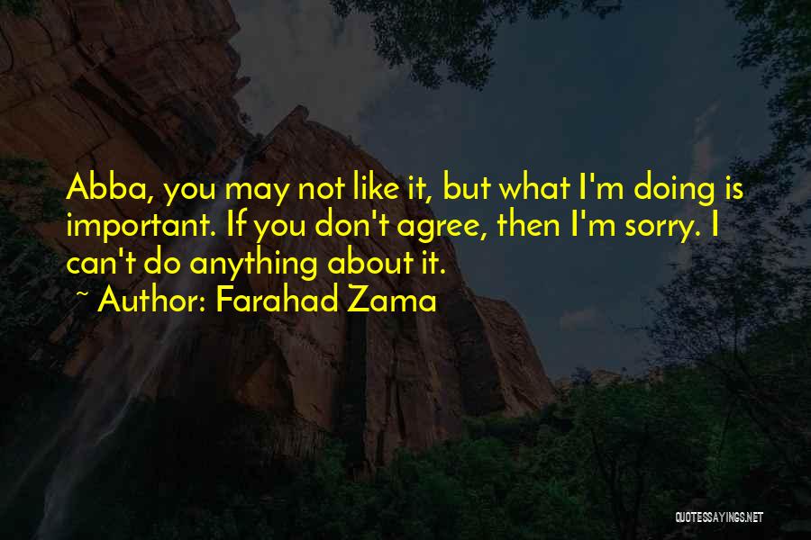 What Sorry Can Do Quotes By Farahad Zama