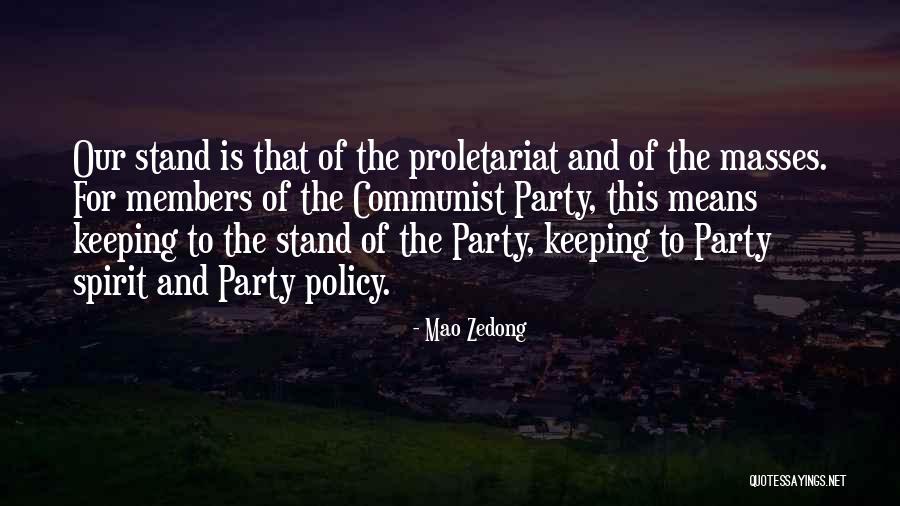 What Sorry Means Quotes By Mao Zedong