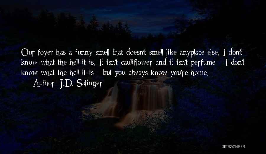 What The Hell Funny Quotes By J.D. Salinger
