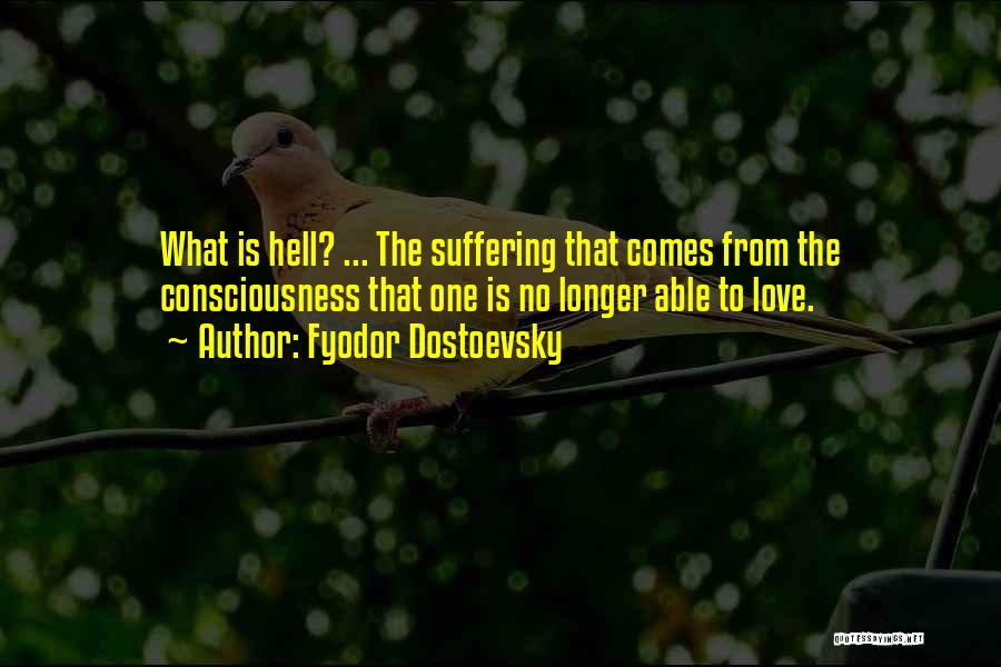 What The Hell Quotes By Fyodor Dostoevsky