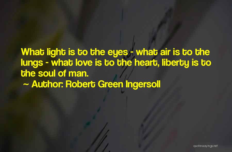 What The Soul Is Quotes By Robert Green Ingersoll