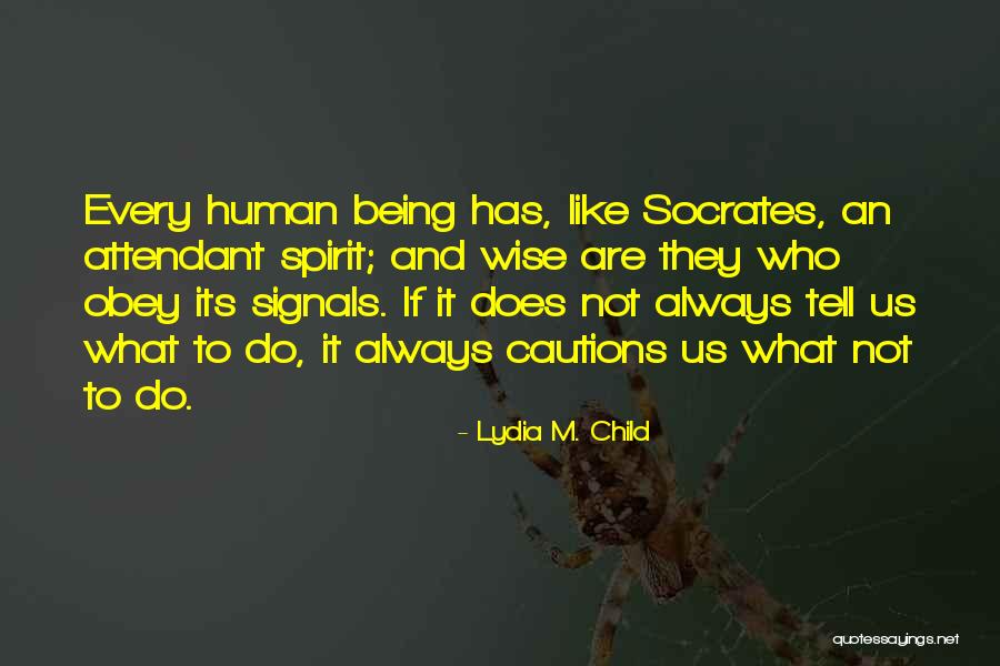 What They Always Tell Us Quotes By Lydia M. Child What They Always Tell Us Quotes By Lydia M. Child