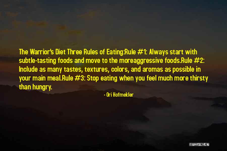 What Three Colors Quotes By Ori Hofmekler What Three Colors Quotes By Ori Hofmekler