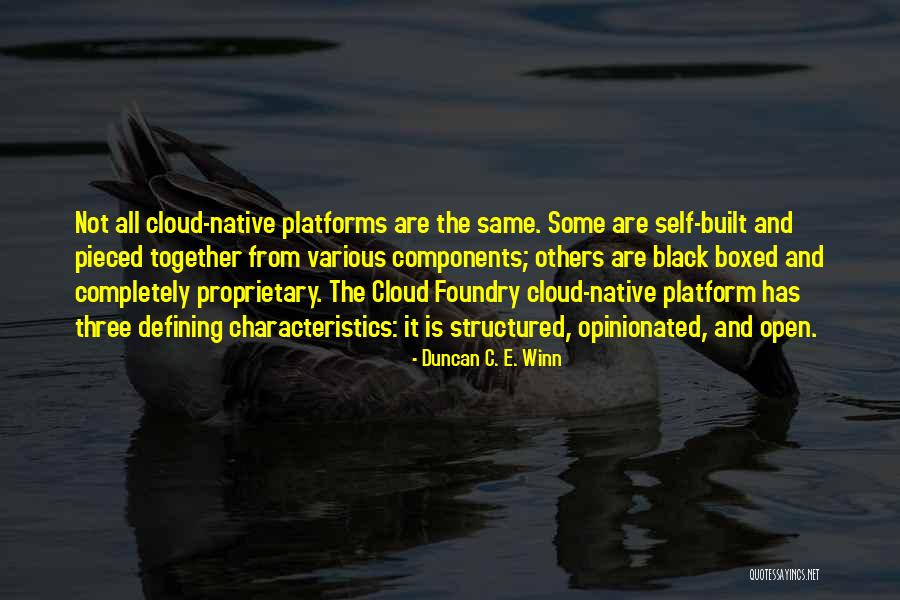 What Three Components Quotes By Duncan C. E. Winn What Three Components Quotes By Duncan C. E. Winn
