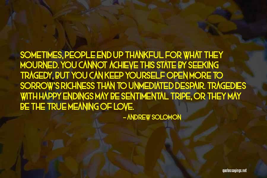 What To Be Thankful For Quotes By Andrew Solomon What To Be Thankful For Quotes By Andrew Solomon