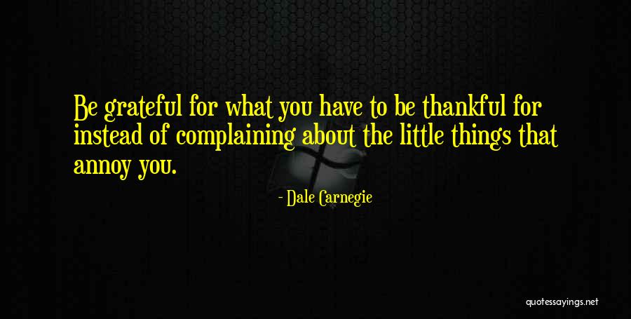 What To Be Thankful For Quotes By Dale Carnegie What To Be Thankful For Quotes By Dale Carnegie