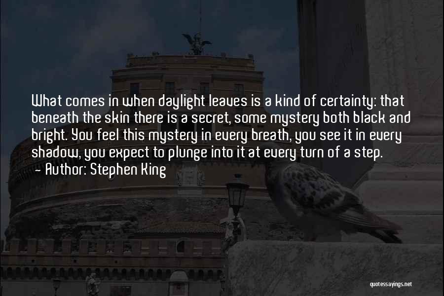 What To Expect Quotes By Stephen King