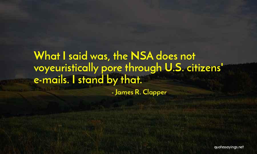What U R Quotes By James R. Clapper What U R Quotes By James R. Clapper
