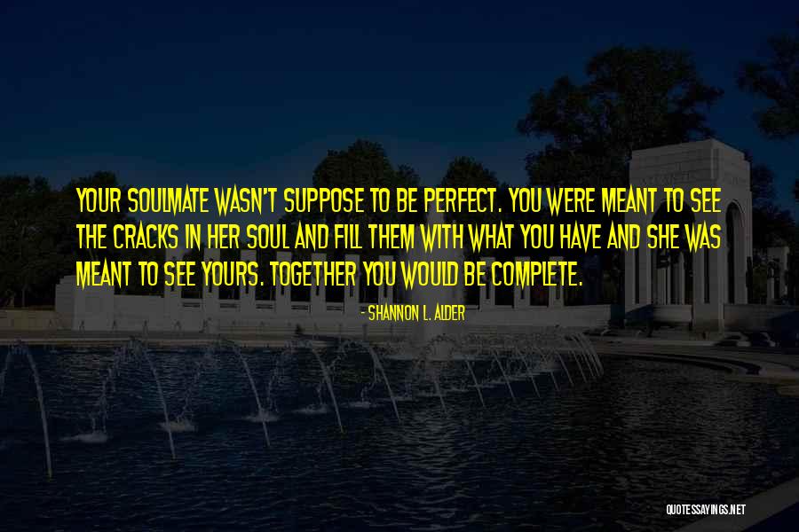 What Was Meant To Be Quotes By Shannon L. Alder What Was Meant To Be Quotes By Shannon L. Alder