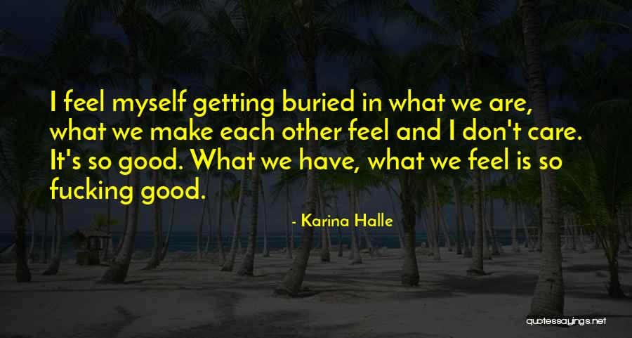 What We Buried Quotes By Karina Halle