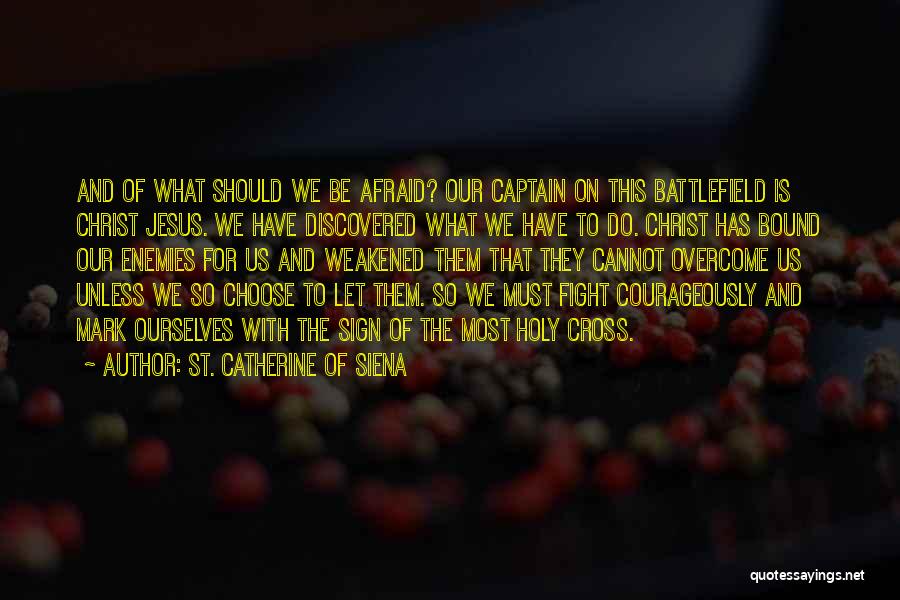 What We Fight For Quotes By St. Catherine Of Siena