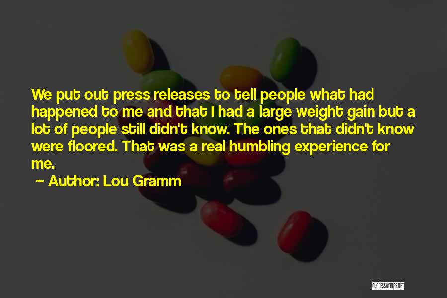 What We Had Was Real Quotes By Lou Gramm